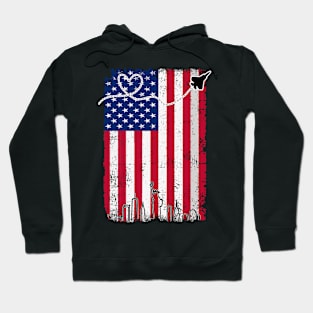 USA Flag American Flag United States of America 4th of July Hoodie